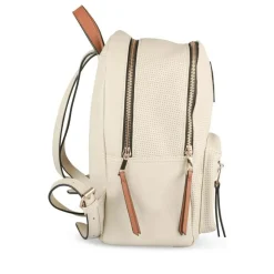 Sac à Dos BEIGE Femme Motif Uni