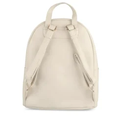 Sac à Dos BEIGE Femme Motif Uni
