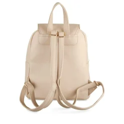 Sac à Dos BEIGE Femme Motif Uni