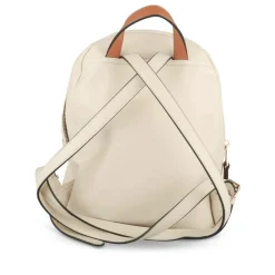Sac à Dos BEIGE Femme Motif Uni