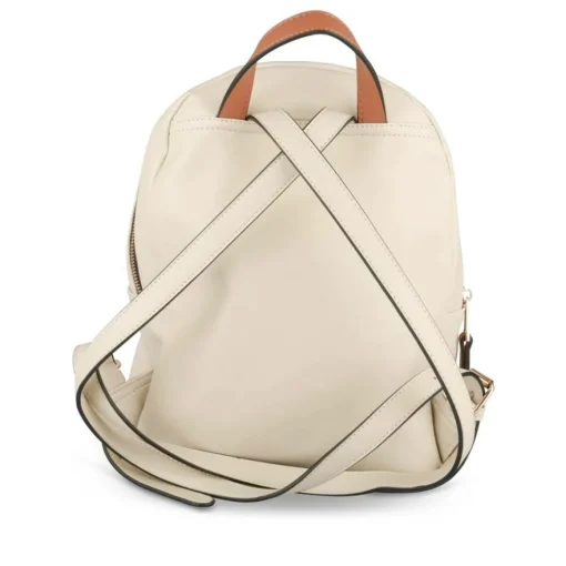 Sac à Dos BEIGE Femme Motif Uni