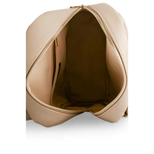 Sac à Dos BEIGE Femme Motif Uni