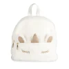Sac à Dos BLANC Fille Motif Uni