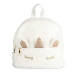 Sac à Dos BLANC Fille Motif Uni