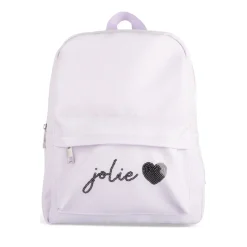 Sac à Dos LILAS Fille Motif Uni