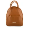 Sac à Dos MARRON Femme Motif Uni