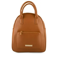 Sac à Dos MARRON Femme Motif Uni