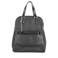 Sac à Dos NOIR Femme Motif Uni