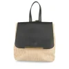 Sac à Dos NOIR Femme Motif Uni
