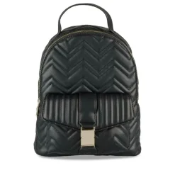 Sac à Dos NOIR Femme Motif Uni