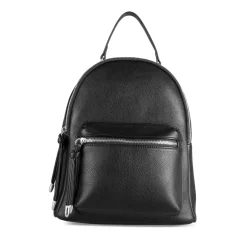 Sac à Dos NOIR Femme Motif Uni
