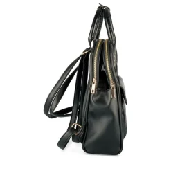 Sac à Dos NOIR Femme Motif Uni