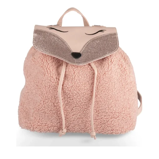 Sac à Dos ROSE Fille Motif Uni