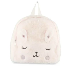 Sac à Dos ROSE Fille Motif Fausse Fourrure