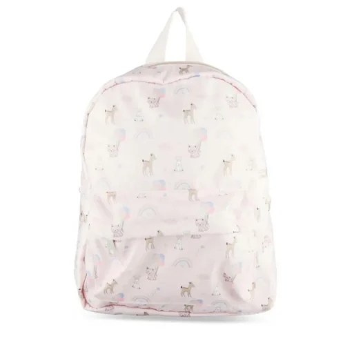 Sac à Dos ROSE Fille Motif Uni