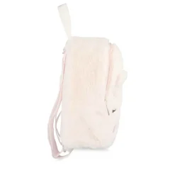 Sac à Dos ROSE Fille Motif Fausse Fourrure