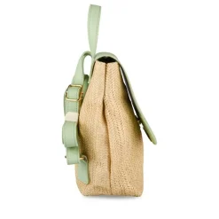 Sac à Dos VERT Femme Motif Uni
