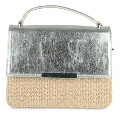 Sac à Main ARGENT Femme Motif Uni