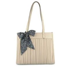 Sac à Main BEIGE Femme Motif Uni