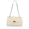 Sac à Main BEIGE Femme Motif Fausse Fourrure