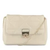 Sac à Main BEIGE Femme Motif Uni