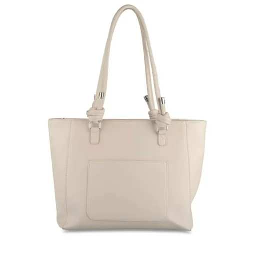 Sac à Main BEIGE Femme Motif Uni