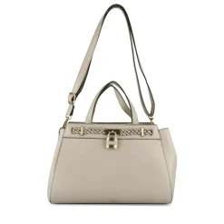 Sac à Main BEIGE Femme Motif Tressé
