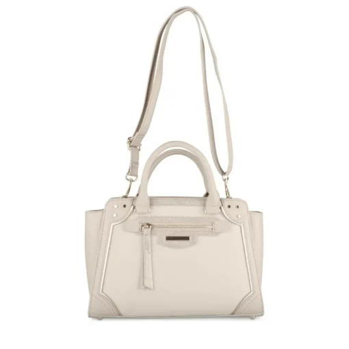 Sac à Main BEIGE Femme Motif Uni