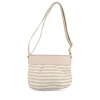 Sac à Main BEIGE Femme Motif Rayures