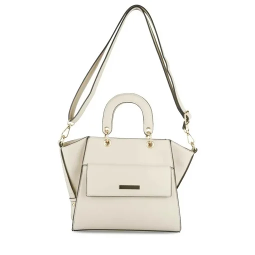 Sac à Main BEIGE Femme Motif Uni