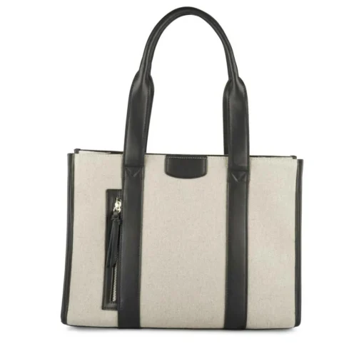 Sac à Main BEIGE Femme Motif Uni