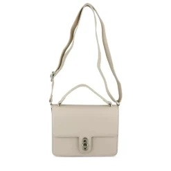 Sac à Main BEIGE Femme Motif Uni