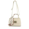 Sac à Main BEIGE Femme Motif A Pois