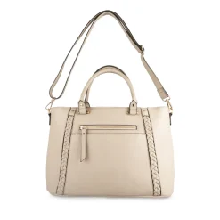 Sac à Main BEIGE Femme Motif Uni