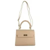 Sac à Main BEIGE Femme Motif Tressé