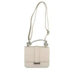 Sac à Main BEIGE Femme Motif Paillettes