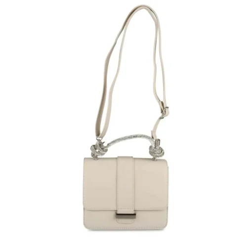 Sac à Main BEIGE Femme Motif Paillettes