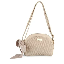Sac à Main BEIGE Femme Motif A Pois