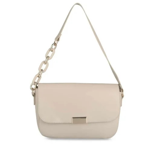 Sac à Main BEIGE Femme Motif Chaîne
