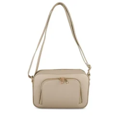Sac à Main BEIGE Femme Motif Uni