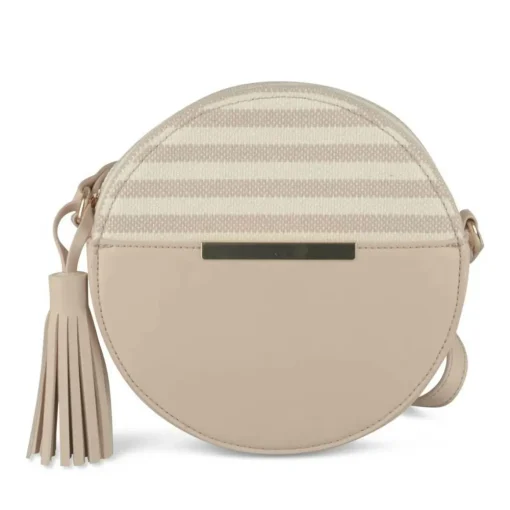 Sac à Main BEIGE Femme Motif Uni