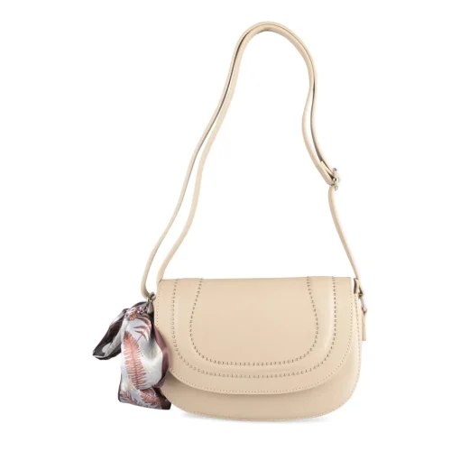 Sac à Main BEIGE Femme Motif Uni