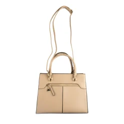 Sac à Main BEIGE Femme Motif Uni