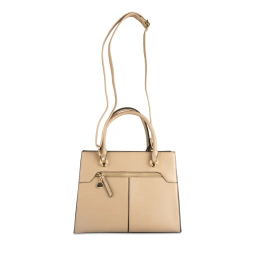 Sac à Main BEIGE Femme Motif Uni