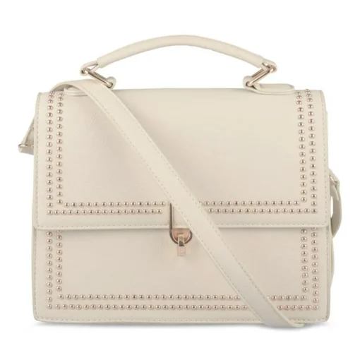 Sac à Main BEIGE Femme Motif Uni