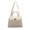 Sac à Main BEIGE Femme Motif Uni