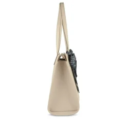 Sac à Main BEIGE Femme Motif Uni