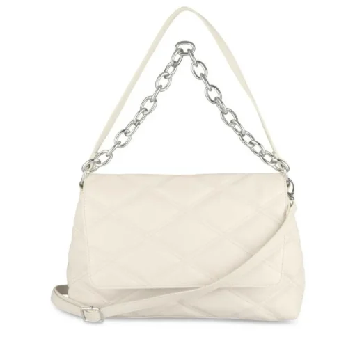 Sac à Main BEIGE Femme Motif Chaîne