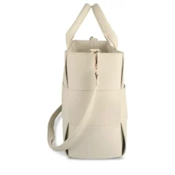 Sac à Main BEIGE Femme Motif Uni