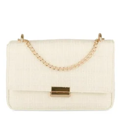 Sac à Main BEIGE Femme Motif Uni